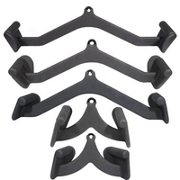 YDYFIT Ensemble de barres de traction pour triceps de haute qualité avec poignée réglable, équipement de gym en acier pour la remise en forme à domicile