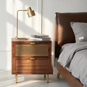 Practical Clothes Storage <strong>Cabinet</strong> With Drawers <strong>Tall</strong> Nightstand Modern <strong>Bedside</strong> <strong>Cabinet</strong> Bedroom Organizer - Product Image 4