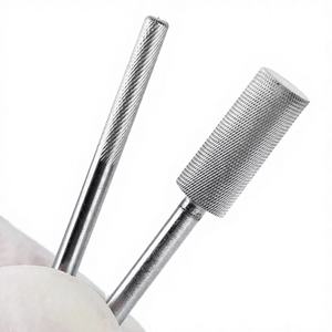 Fraise à ongles en carbure de grande taille, moteur électrique sans balais, pour manucure, élimination des ongles, polissage, tête de meulage, cuticules, prise US - Product Image 4