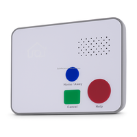 Système de maison intelligente pour personnes âgées facile à utiliser avec appels 4G bidirectionnels et alerte de chute |   Moniteur de sécurité senior |   Interface simple