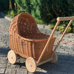 Poussette De Poupée Vintage – Nostalgie – état Très Correct Pour Son âge