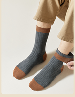 Chaussettes ras du cou en pur coton de haute qualité pour hommes, chaussettes athlétiques respirantes avec logo personnalisé, antidérapantes, couleurs unies, bas du corps