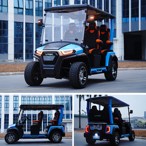 Carrito <span class=keywords><strong>de</strong></span> Golf Eléctrico <span class=keywords><strong>de</strong></span> 4 Plazas, Motor <span class=keywords><strong>de</strong></span> 72V y 7.5Kw, Alta Tracción, con Techo Starlight, <span class=keywords><strong>para</strong></span> <span class=keywords><strong>Adultos</strong></span> en Campos <span class=keywords><strong>de</strong></span> Golf - Product Image 2