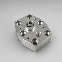 Bloque de Válvulas Hidráulicas de Aluminio de Precisión con Puertos Roscados Elevados y Anodizado Duro para Fábrica