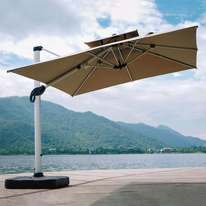 <span class=keywords><strong>Parasol</strong></span> moderne à LED en forme de banane, promotionnel, pour l'extérieur, avec sac de sable, <span class=keywords><strong>3x4m</strong></span>, pour hôtel/cour/salle à manger - Product Image 2