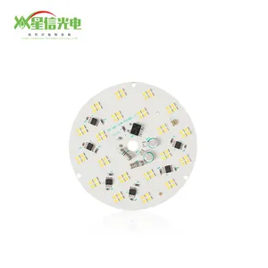 XGD แผงวงจร PCB อลูมิเนียมแรงดันไฟฟ้ากว้าง50วัตต์โมดูล Dob LED