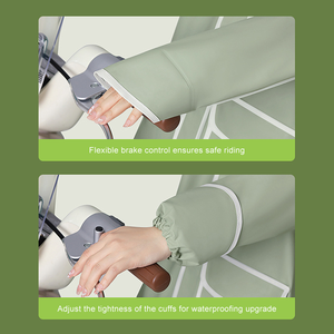 Impermeable para Adultos, Reutilizable, de PEVA, Resistente al Viento, Transpirable, Ligero, Reflectante, Duradero, Portátil, Moderno y Cómodo - Product Image 5