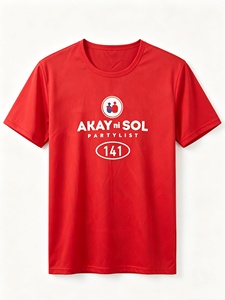 Maglietta Personalizzata in Poliestere per le Elezioni Filippine AKAY Ni <span class=keywords><strong>SOL</strong></span> PartyList 141, Stampa Completa, <span class=keywords><strong>T</strong></span>-Shirt Promozionale per Campagna Politica e Ralli Elettorali - Product Image 3
