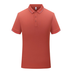 Polo de Manga Corta para Hombre, de Poliéster, Color Sólido, Secado Rápido, Ropa de Trabajo, Uso Diario - Product Image 1
