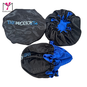 Satin Fashion Casual Outdoor Hair <b>Bonnet</b> Set with Band and Ear for Wig Plush Style Sleep <b>BONNET</b> All Seasons Use - Product Image 2