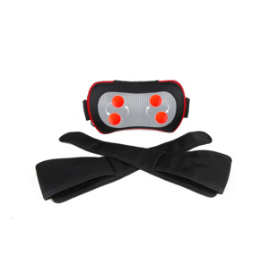 HEALTHPAL OEM ODM-almohada eléctrica portátil para cuello, masajeador bonito con calor, inalámbrico, nuevo diseño - Product Image 2