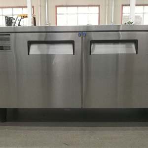 Commercial Stainless Steel air Cooling Refrigerated Chiller Freezer Electric Undercounter Refrigerator <b>Worktable</b> - Product Image 2