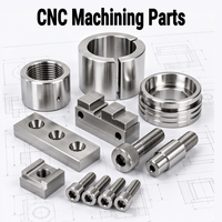 Pièces usinées CNC en titane avec une tolérance de ± 0,005 mm, fabriquées selon un dessin, service d'usinage CNC en titane