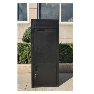 WELDON Buzón de Exterior Grande para Entrega de Paquetes, Buzón Grande para Correo, Cartas y Paquetería, Buzón Metálico Inteligente para el Hogar - Product Image 4