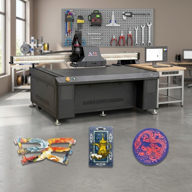 In-House AI Vision UV Flatbed Printer | Lifetime Free Software | 12-Color