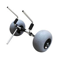 Chariot de Kayak YONK réglable de Style H avec roues de plage plates grand chariot de Kayak de roue de ballon Y02012B