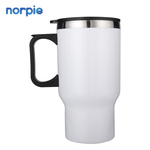 Tasse personnalisable, 500Ml, en acier inoxydable, pour café, voyage en voiture, Sublimation, livraison gratuite - Product Image 2