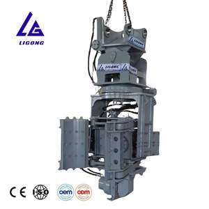 Facile da installare attacco rapido per escavatore. Martello per Pile idraulico con impugnatura laterale per escavatore da 20 tonnellate - Product Image 1