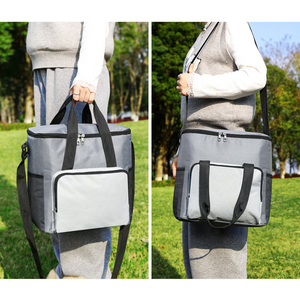 Bolsa de Almuerzo Oxford Impermeable Personalizada de Fábrica, Bolsa Térmica Duradera para Alimentos, Bolsa Aislante para Adultos y Oficina - Product Image 3