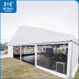 MiTent 12x30m <span class=keywords><strong>d</strong></span>ôme Arcum PVC tente auvent tente de fête en plein air avec structure en métal lourd tente de mariage - Product Image 4
