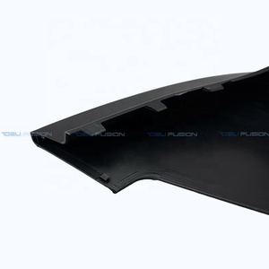 Alerón delantero para Mini Cooper JCW R55 R56 R57 R58 R59 2006-2013, estilo Challenge Ver2, material PP, divisor delantero, negro mate. - Product Image 3