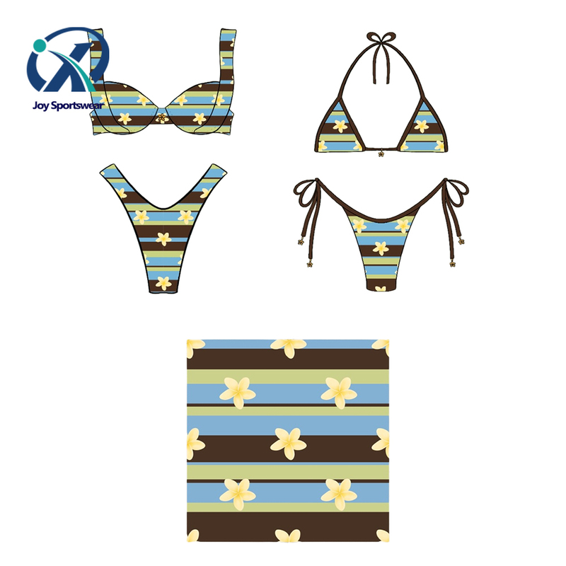 2026 New Jacquard Towel Fabric Swimwear