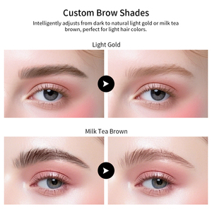 Kit éclaircissant pour <span class=keywords><strong>sourcils</strong></span> à action rapide, kit blond, crème éclaircissante professionnelle pour <span class=keywords><strong>sourcils</strong></span>, pour des <span class=keywords><strong>sourcils</strong></span> naturellement dorés et brun thé au lait - Product Image 2