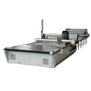 Điện lớn vải có thể tháo rời bìa cắt sofa couch chết kỹ thuật số CNC cắt phẳng Máy cắt decal với hiệu suất ổn định - Product Image 1