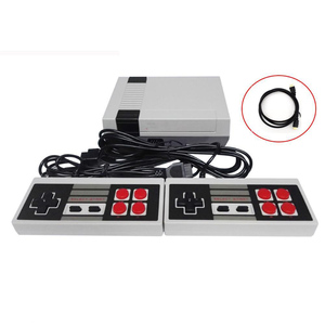 Mini console de jeu vidéo TV rétro classique <span class=keywords><strong>8</strong></span> <span class=keywords><strong>bits</strong></span> quatre boutons intégré 621 jeu Av sortie double manette pour Nes - Product Image 1