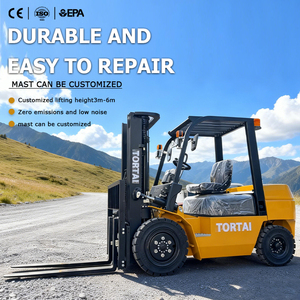 Kostenloser Versand 1,5 Tonnen 2 Tonnen 3 Tonnen 3,5 Tonnen 4X4 Diesel-Gabelstapler für Alle Geländearten EPA Euro Allradantrieb Lager-Gabelstapler Diesel - Product Image 1