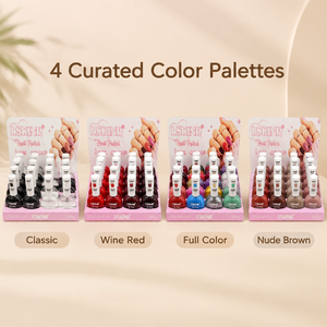 Private Label 24 Colors Air Dry Nail Polish Set with Display <b>Stand</b> Quick Dry Water Based Nail Polish Kit Wholesale - Product Image 2