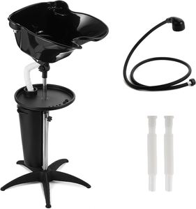 Bac à shampoing portable pour coiffeur, bac de lavage de dos pour barbier, équipement de salon de beauté - Product Image 1