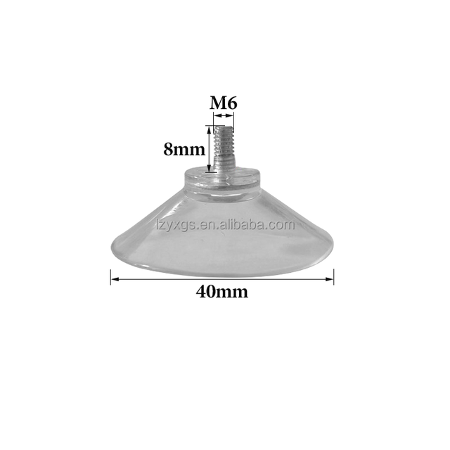 Suction Cup With Screw M6 Suction Cup With Screw PVC Environment-friendly Export Glass Suction Cup