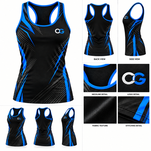 Débardeur de boxe pour femmes, vêtements de sport personnalisés, respirant, séchage rapide, sans manches, pour l'entraînement, la gym, le fitness, fabricant - Product Image 4