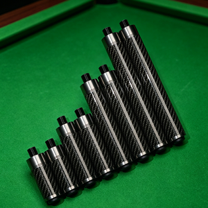 XJCB-S05 Extension de queue de <span class=keywords><strong>billard</strong></span> en fibre de carbone 3/4/6/8 pouces, légère, pour une meilleure portée et des prises de vue stables - Product Image 1
