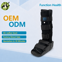 Botte orthopédique à air pour la rééducation des pieds cassés, chaussure chirurgicale avec chambre à air gonflable, déambulateur médical pour hommes et femmes