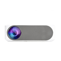 Projecteur intelligent Full HD 1080p personnalisé de 350 lumens avec mise en miroir d'écran sans fil, haut-parleur intégré et Wi-Fi Bluetooth 5G