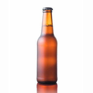Botellas de <span class=keywords><strong>cerveza</strong></span> artesanales de cristal transparente marrón personalizadas al por mayor, botellas vacías, botellas de bebidas - Product Image 1