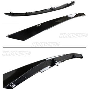 Gloss Black Front Sport Style <b>Mesh</b> <b>Grill</b> Grille/Grilles Kidney <b>For</b> HONDA CIVIC 2016-18 10TH Gen 4 door and 2 door models - Product Image 4