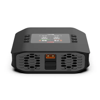 ISDT K4 pengisi daya AC 400W/DC 600Wx2 45A, pengisi daya baterai 1 ~ 8S LiFe LiIon 8000mah 10000mah 12000mah 8s