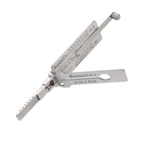 Outils de serrurier Lishi pour serrures de voitures Renault Megane, Scenic, Koleos, outils de crochetage de serrures Lishi 2-en-1 V.2 Renault