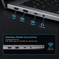 Ordinateur portable professionnel Mini Brand 15,6 pouces Intel N95 16 Go 512 Go pour étudiants et l'éducation