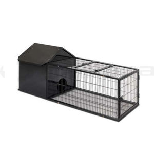 Aier 9015-1 Büyük Çevre Dostu İç/Dış Mekan Tavşan Kafesi Hayvan Desenli Tek Evcil Hayvan Demir Yapılı 25 lb Kapasiteli Kullanışlı - Product Image 6