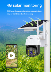 Caméra solaire Jortan 4g <span class=keywords><strong>Haut</strong></span>-<span class=keywords><strong>parleur</strong></span> Caméra PTZ Caméra de <span class=keywords><strong>surveillance</strong></span> extérieure CCTV <span class=keywords><strong>avec</strong></span> vision nocturne couleur - Product Image 4