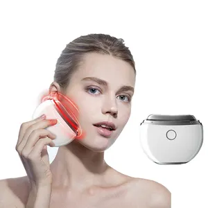 Hot Trend Lifting viso collo uso casa Beauty RF Led EMS dispositivo per la cura della pelle elettrico Anti-rughe macchina per massaggio del collo del viso