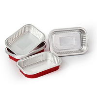 Barquettes de cuisson en aluminium alimentaire personnalisées, boîtes à pizza, boîtes à lunch