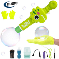 Machine à bulles de fumée magique interactive pour enfants, avec jeu de bulles de fumée, rechargeable, automatique, électrique