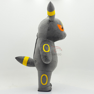 Disfraz Inflable de Mascota de Moon <span class=keywords><strong>Ivysaur</strong></span> Negro y Gris, 2.2m/2.6m, Personalizable, Disfraces de Mascota de Dibujos Animados de Umbreon - Product Image 4