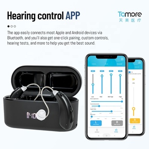 Chất lượng cao bán buôn <span class=keywords><strong>Behind</strong></span>-<span class=keywords><strong>The</strong></span>-<span class=keywords><strong>ear</strong></span> không dây <span class=keywords><strong>bluetooth</strong></span> có thể sạc lại máy trợ thính cho người lớn cho điếc y tế ric loại - Product Image 2