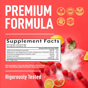 <strong>Top</strong> Quality Electrolyte Hydration Calcium Magnesium Powder Sachet Dietary <strong>Supplement</strong> Boost Energy &amp; <strong>Muscle</strong> Electrolyte Powder - Product Image 2